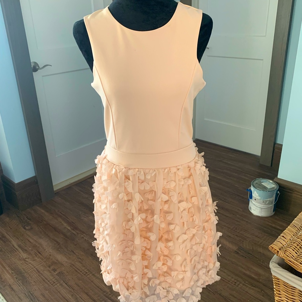 Knee length, pink, cocktail dress, size M